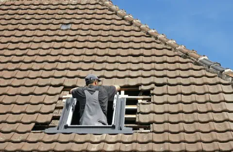 Pose de velux - Bosc-le-Hard